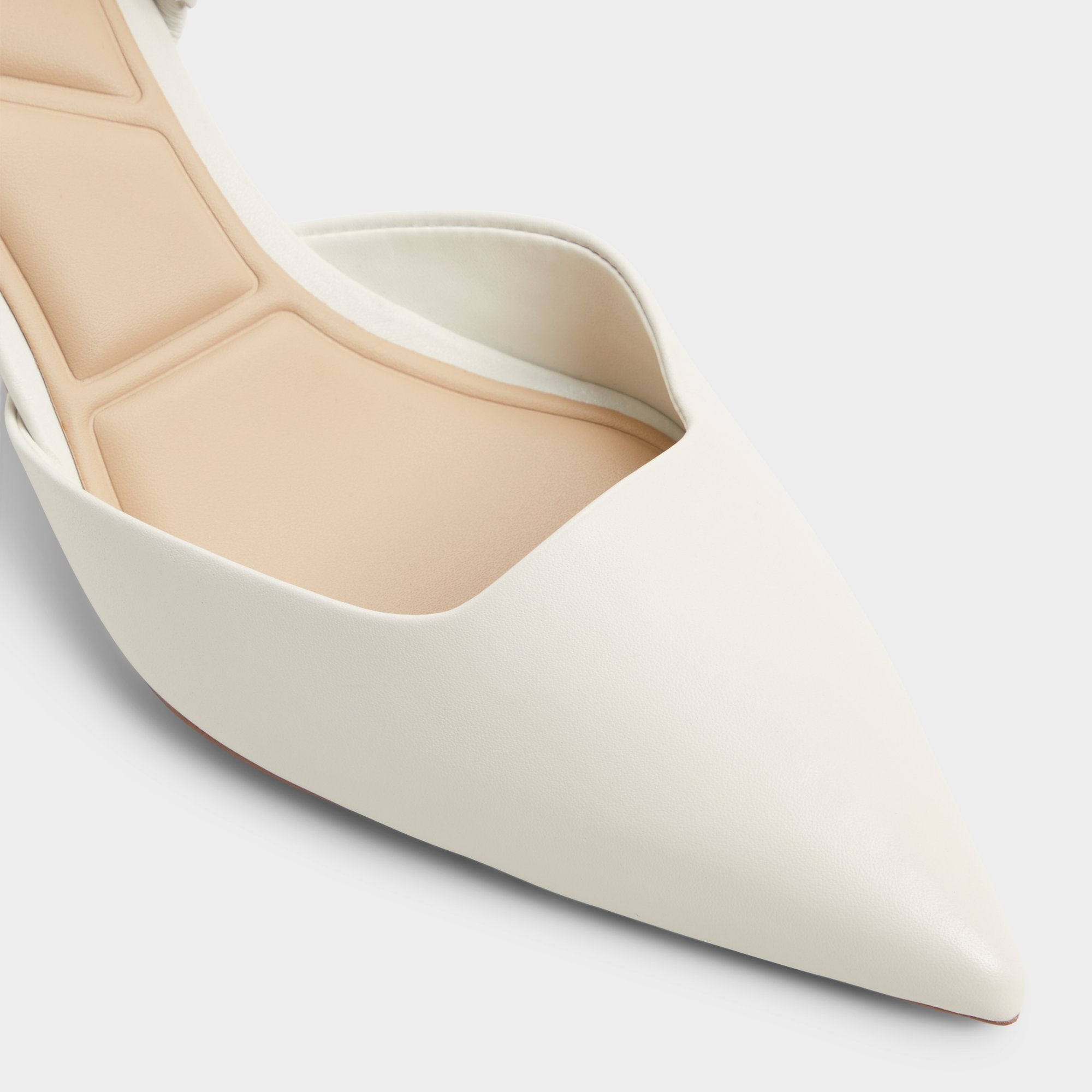 Aldo | Gavedessi Open White Women's Kitten heels - Slingback heel, Kitten heel