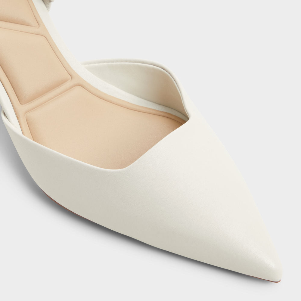 Aldo | Gavedessi Open White Women's Kitten heels - Slingback heel, Kitten heel