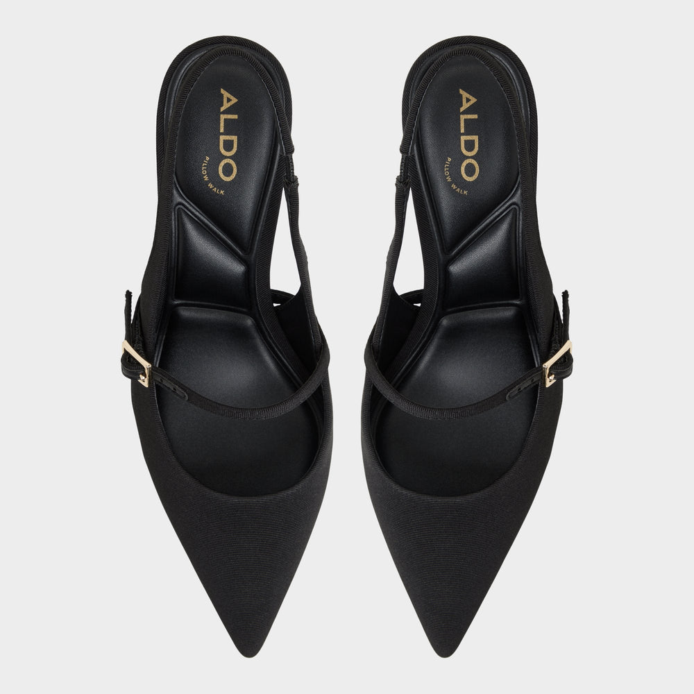 Aldo | Vestian in Black 14119843 - Slingback heel, Block heel