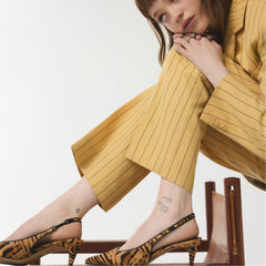 Aldo | Leanah in Open Brown - Slingback heel, Kitten heel