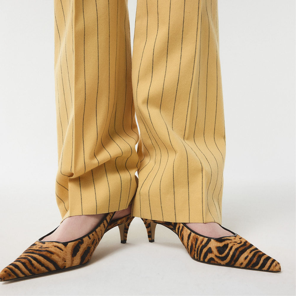 Aldo | Leanah in Open Brown - Slingback heel, Kitten heel