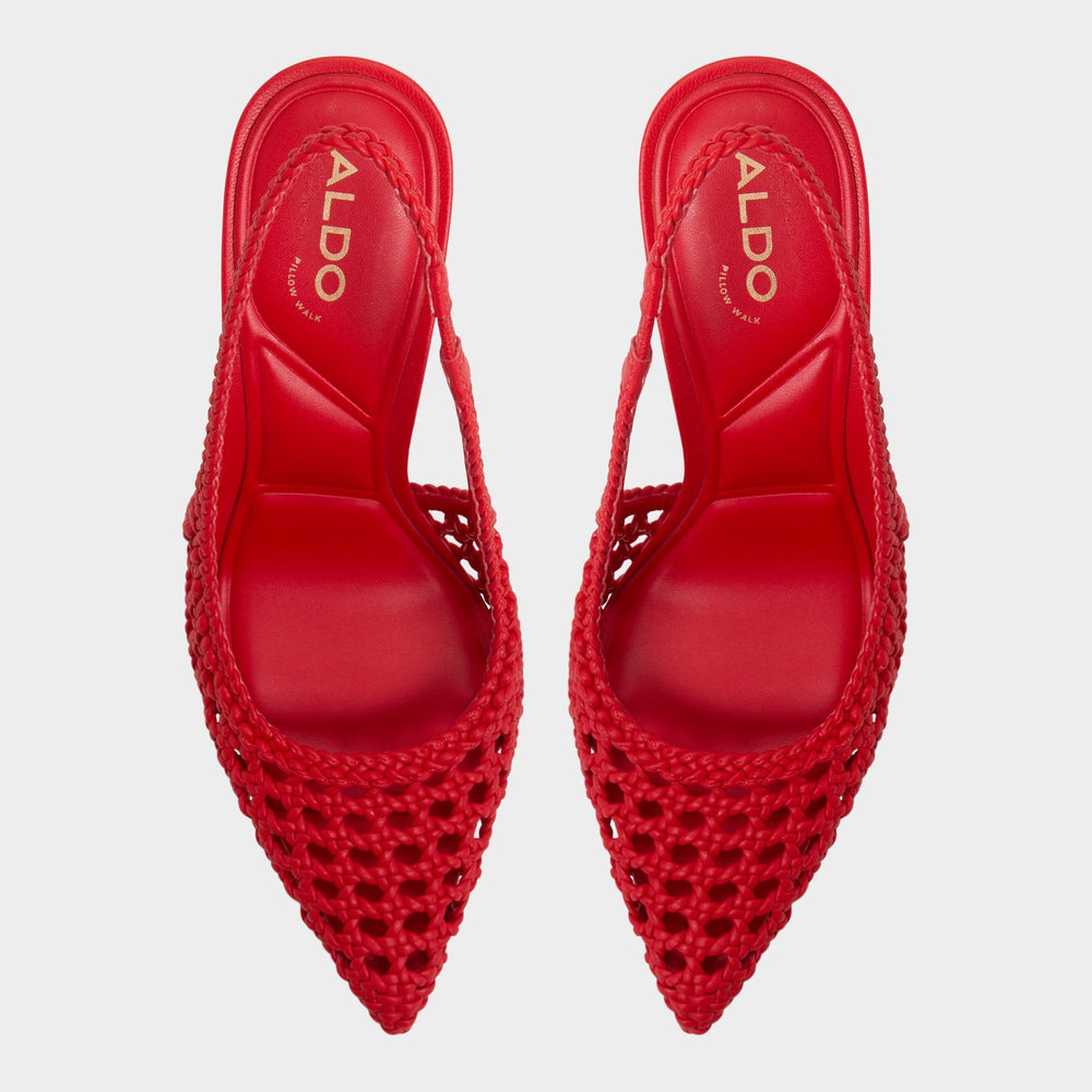 Aldo | Petras Bright Red Women's Slingbacks - Slingback heel