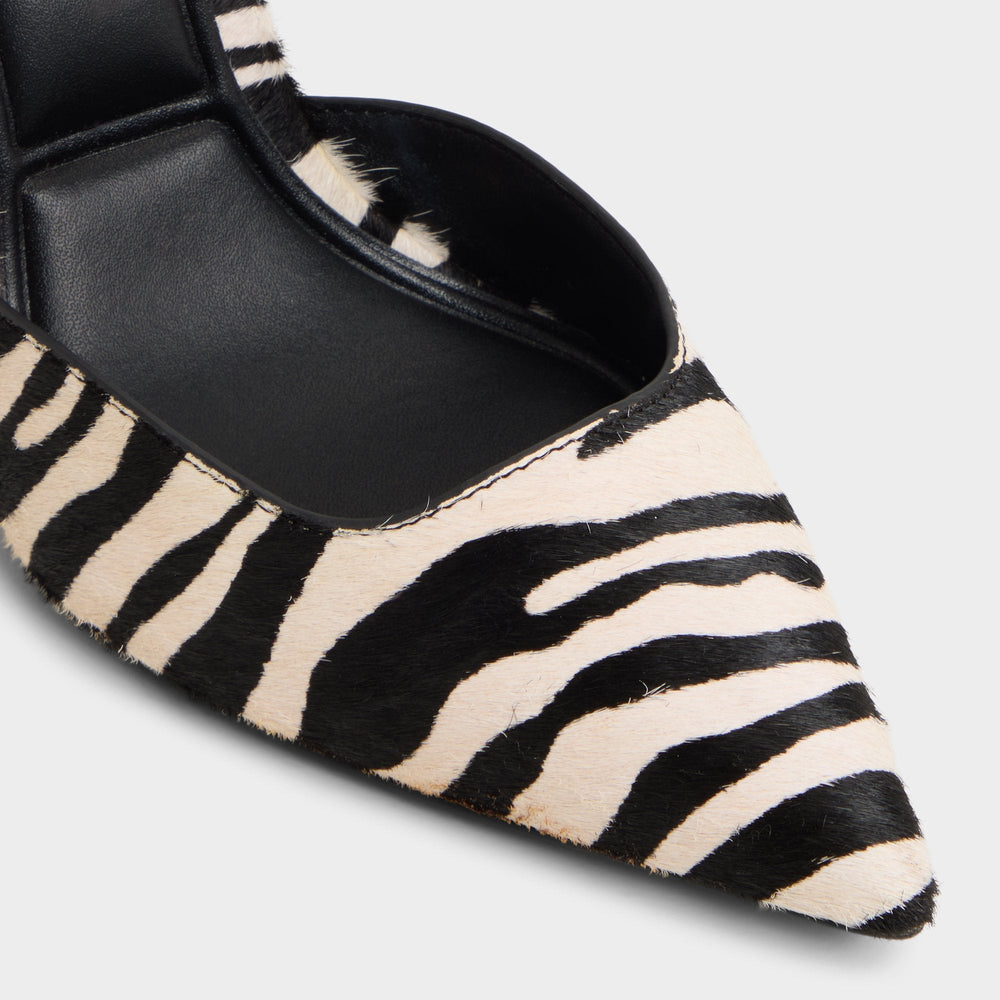 Aldo | Berolden White/Black Women's Animal Prints - Slingback heel
