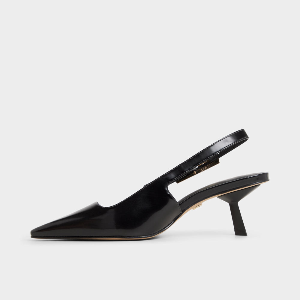 Aldo | Nealie in Black 14139075 - Slingback heel, Kitten heel