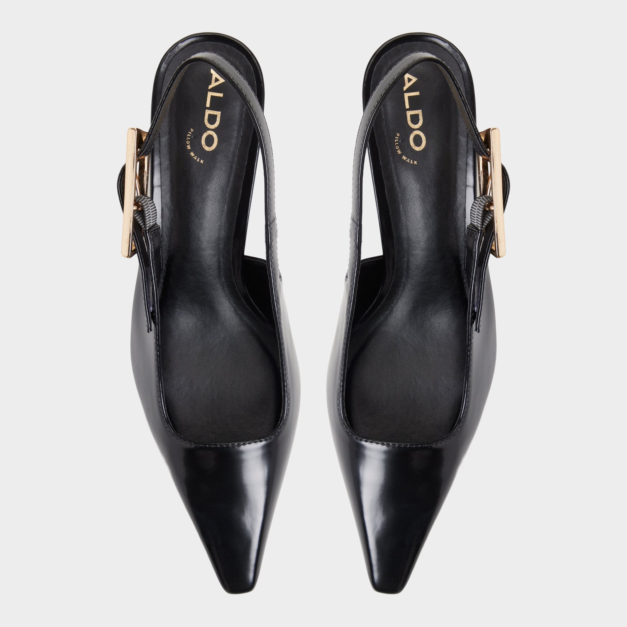 Aldo | Nealie in Black 14139075 - Slingback heel, Kitten heel