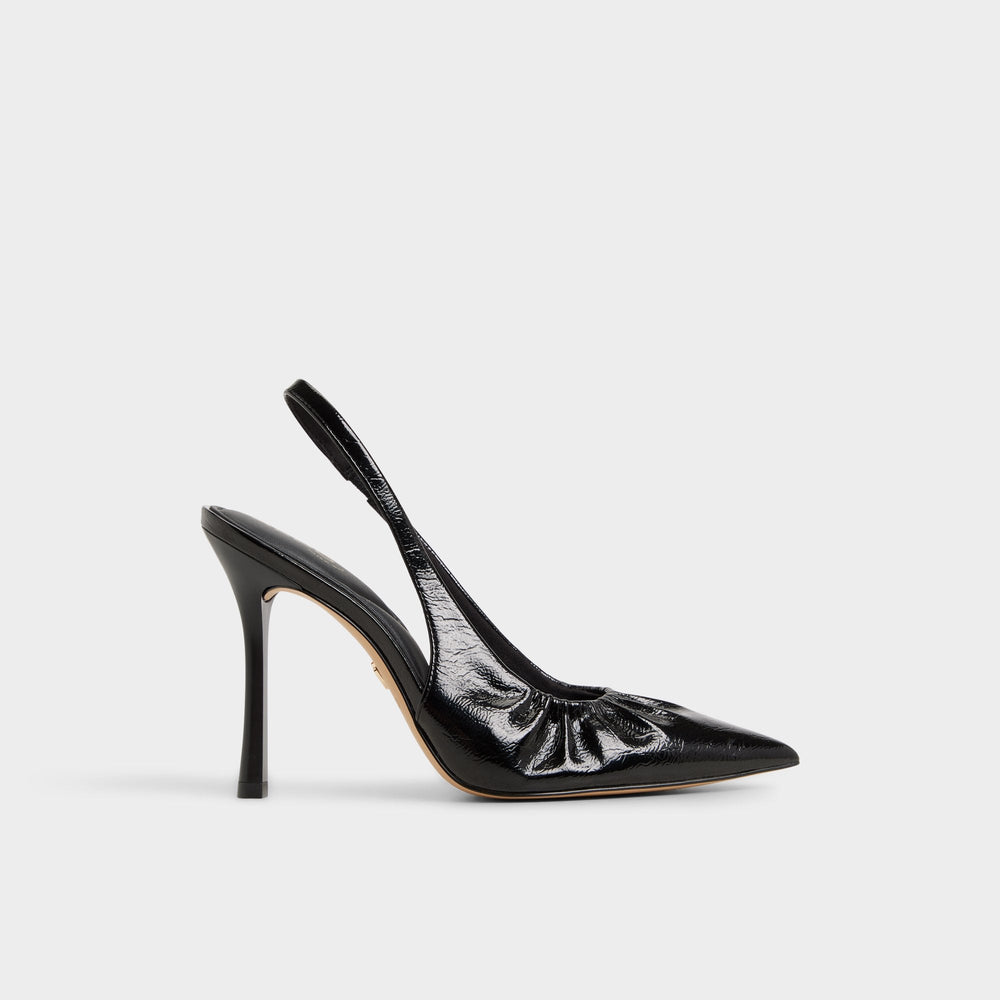 Aldo | Mystie Black Women's Slingbacks - Slingback heel, Stiletto heel