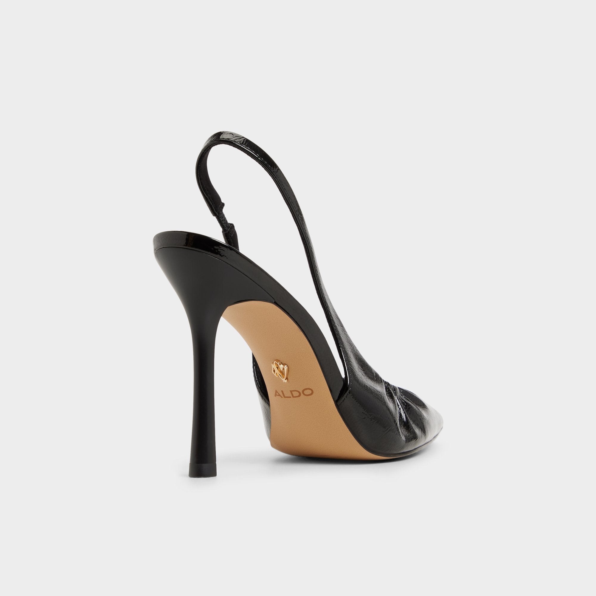 Aldo | Mystie Black Women's Slingbacks - Slingback heel, Stiletto heel