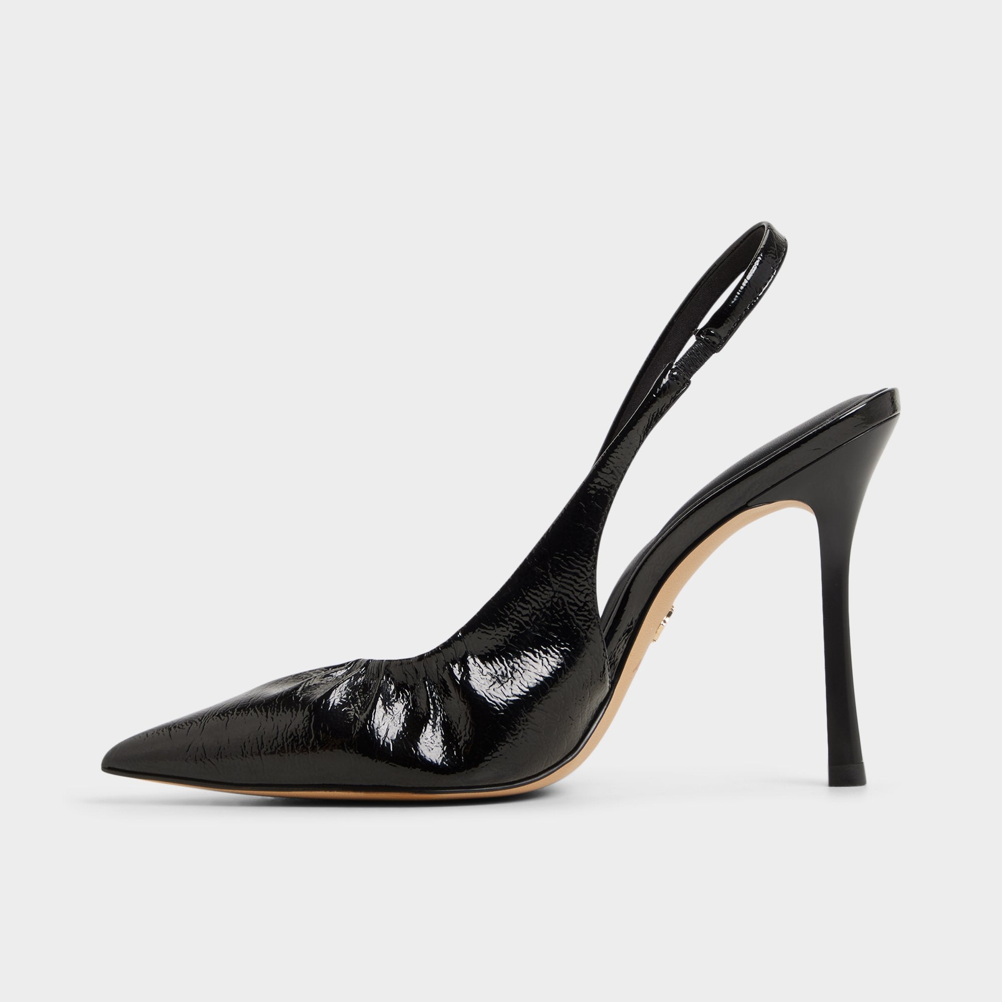 Aldo | Mystie Black Women's Slingbacks - Slingback heel, Stiletto heel
