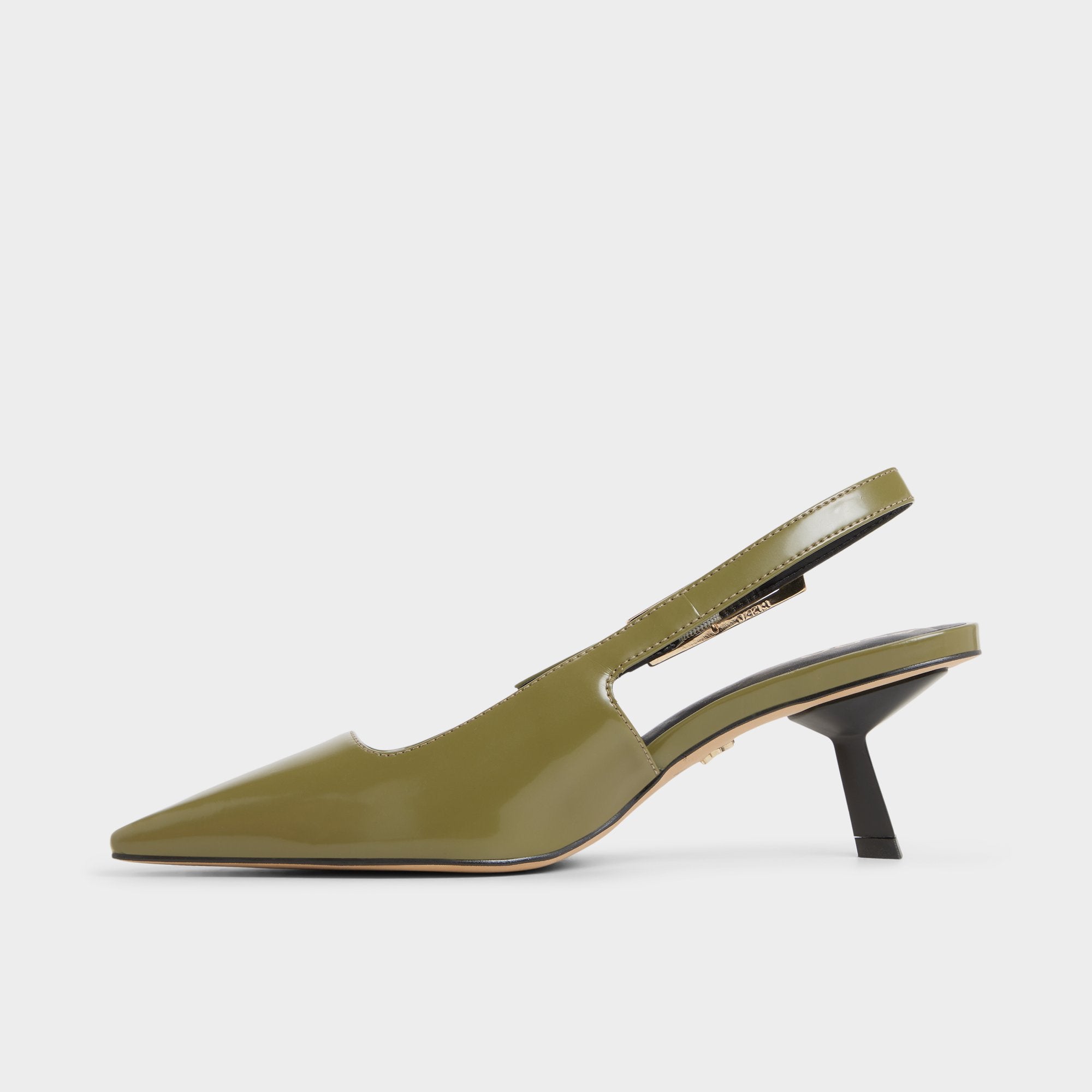 Aldo | Nealie in Khaki 14139074 - Slingback heel, Kitten heel