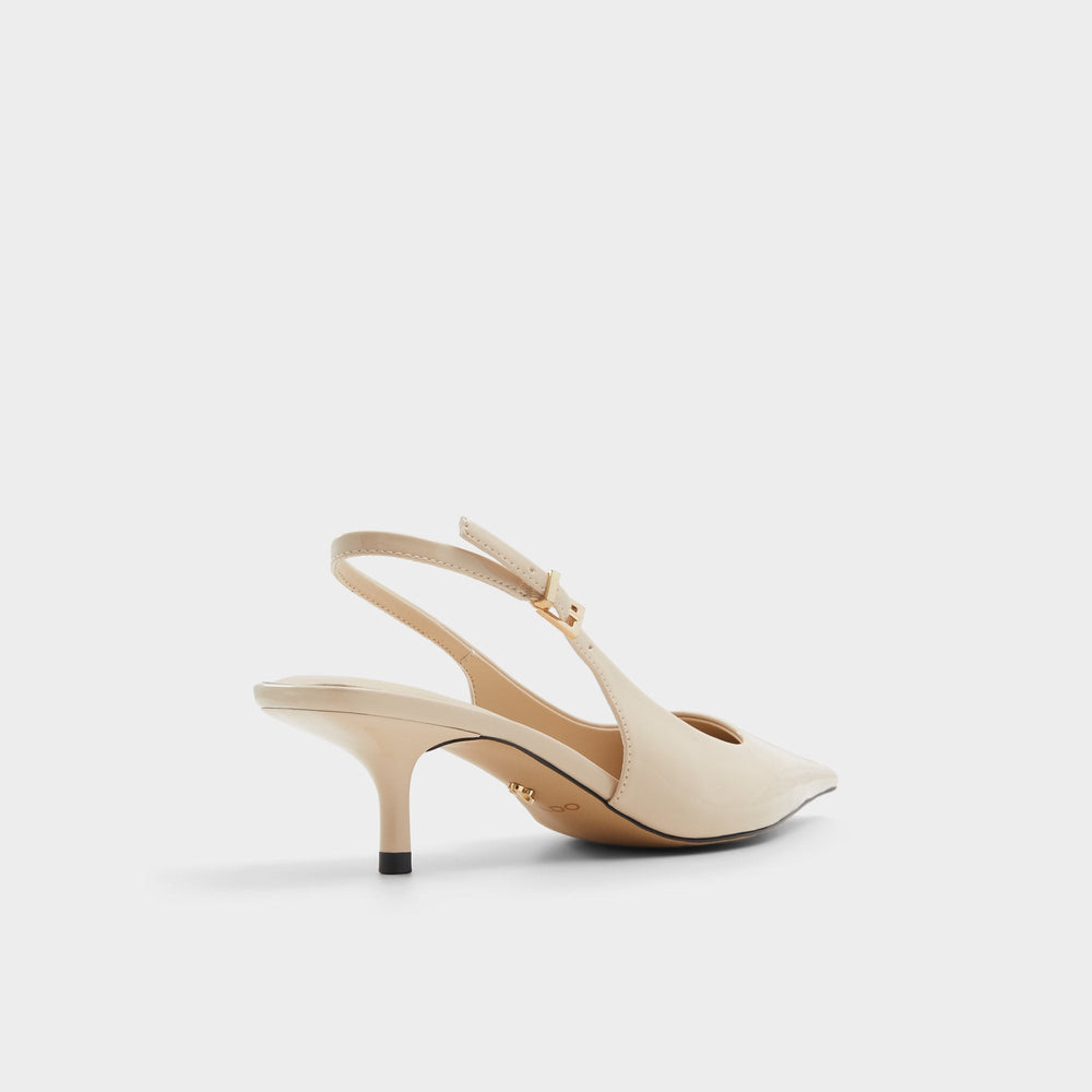 Aldo | Josita Medium Beige Women's Kitten heels - Slingback heel, Kitten heel
