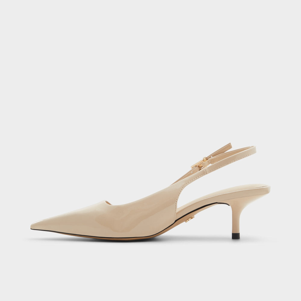 Aldo | Josita Medium Beige Women's Kitten heels - Slingback heel, Kitten heel