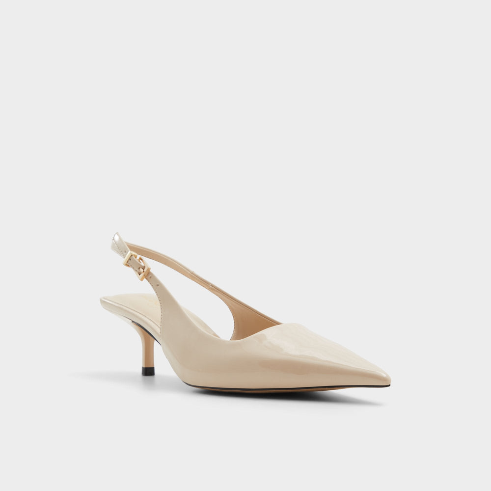 Aldo | Josita Medium Beige Women's Kitten heels - Slingback heel, Kitten heel