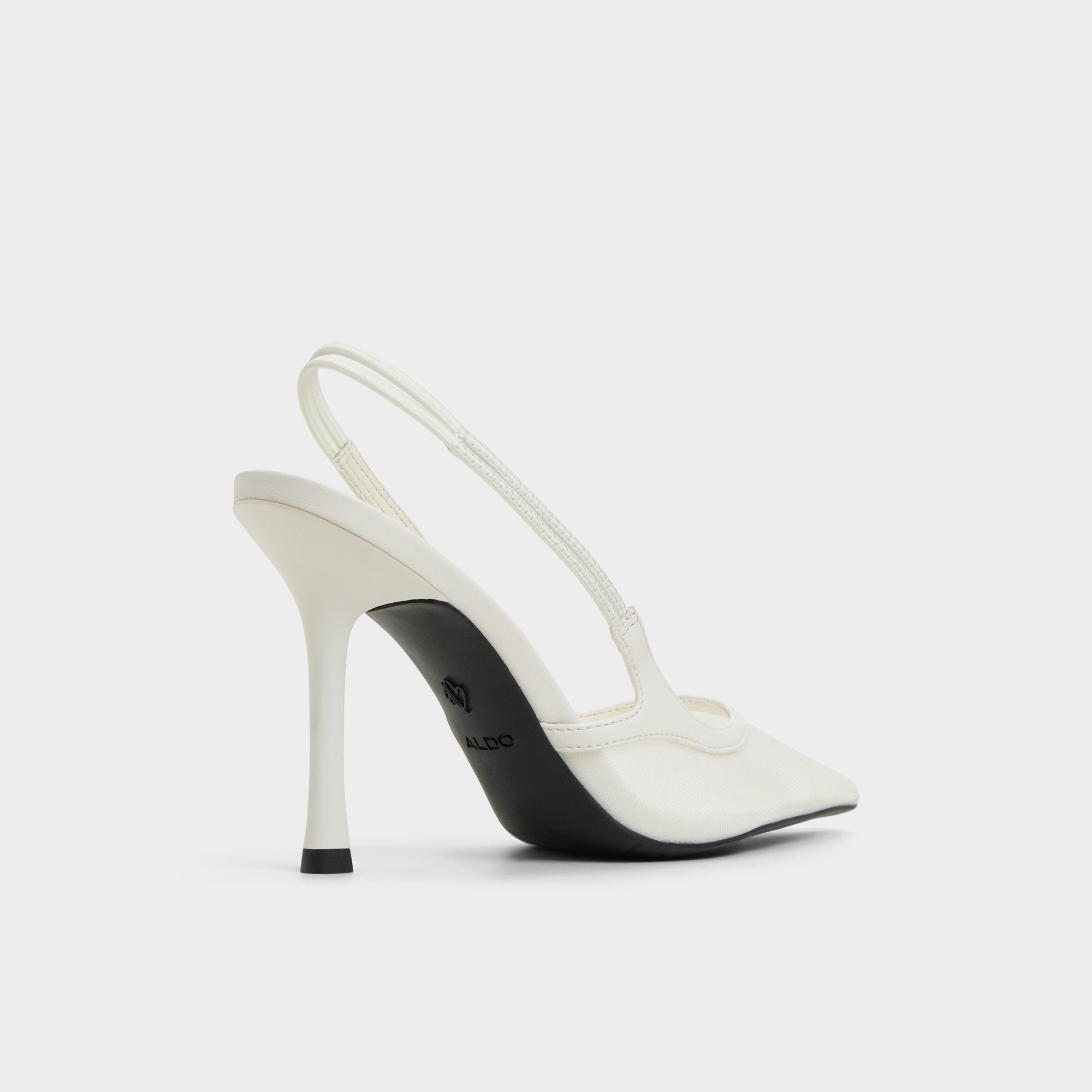 Aldo | Evania White Women's Slingbacks - Slingback heel