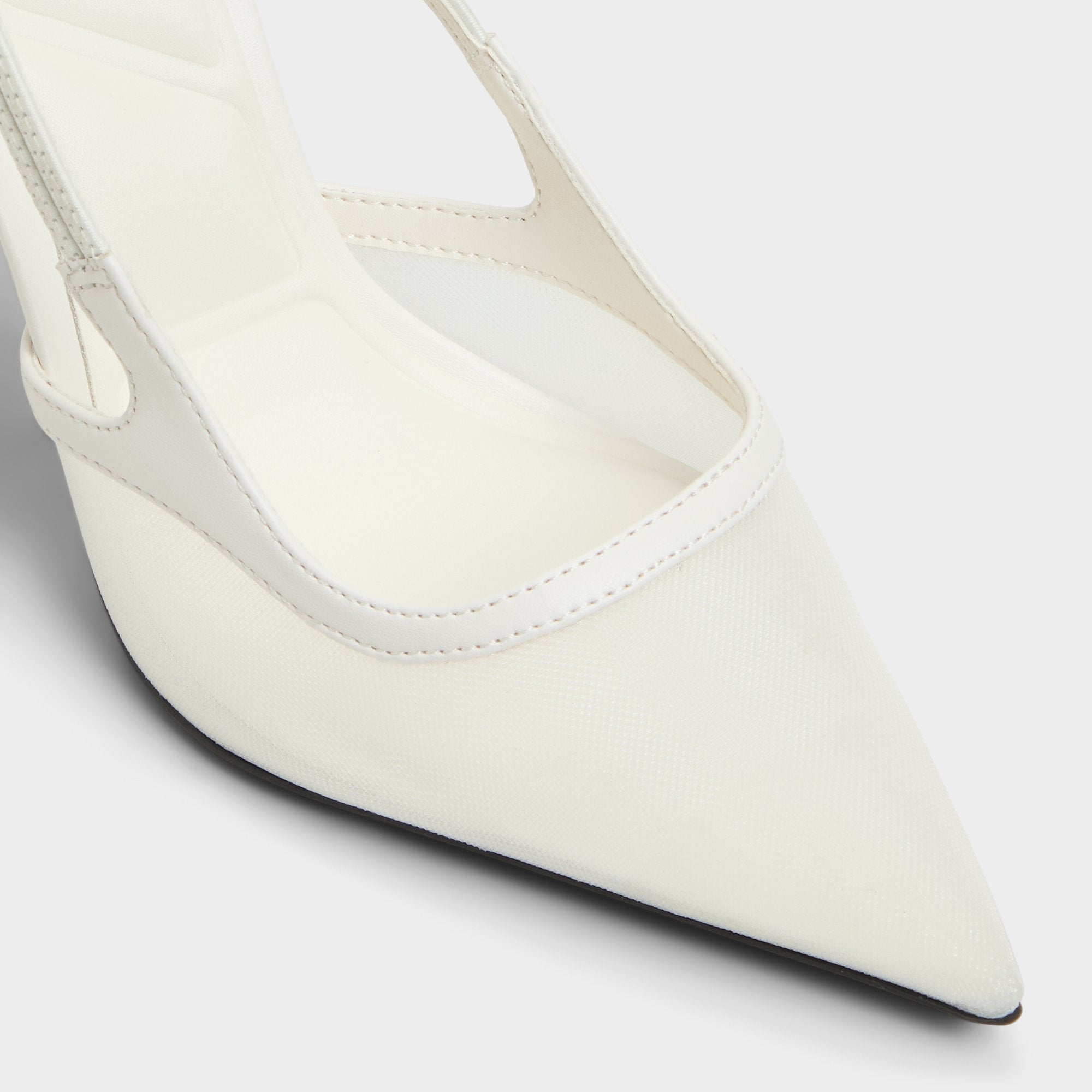 Aldo | Evania White Women's Slingbacks - Slingback heel
