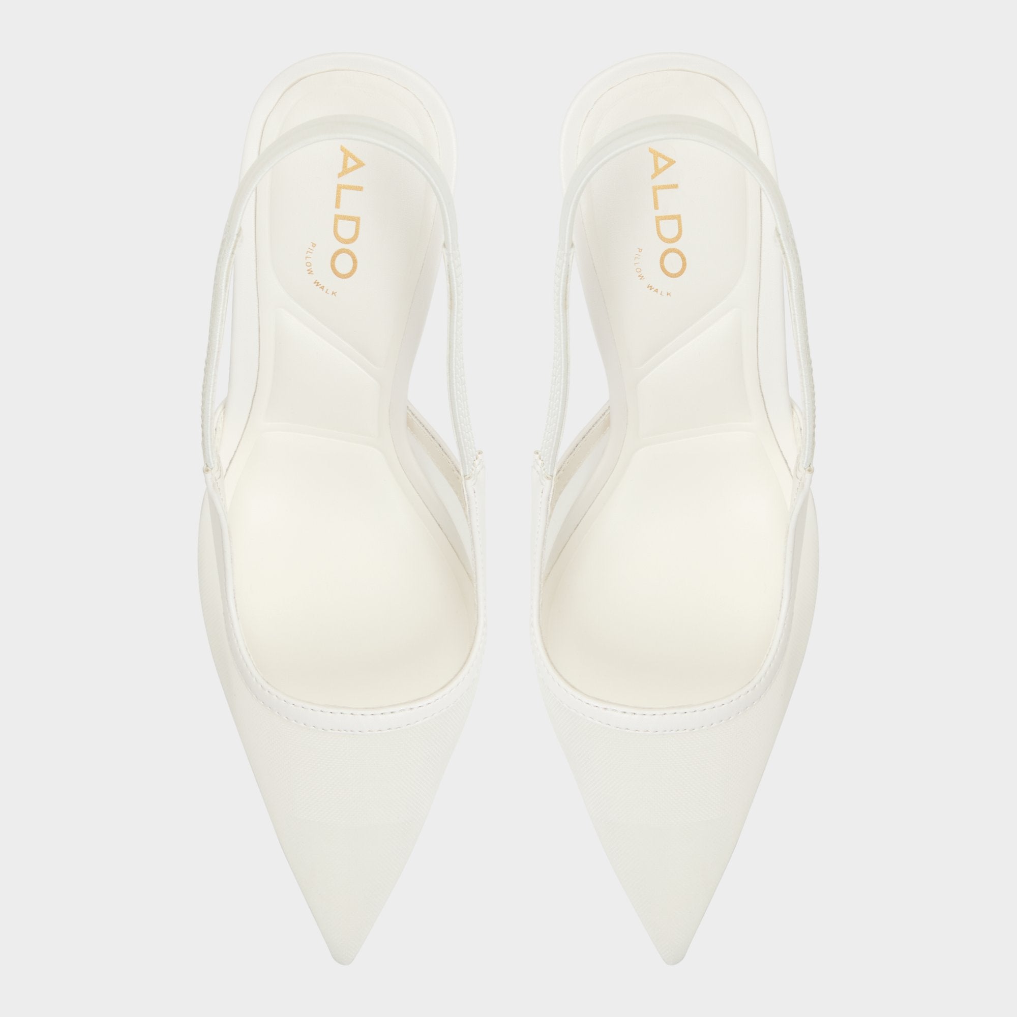 Aldo | Evania White Women's Slingbacks - Slingback heel