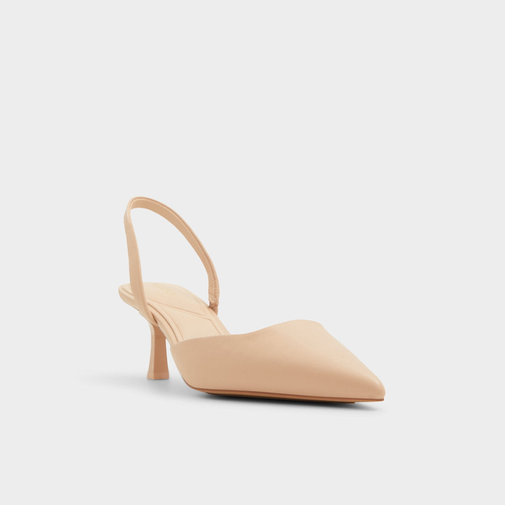 Aldo | Gavedessi Other Beige Women's Slingbacks - Slingback heel, Kitten heel