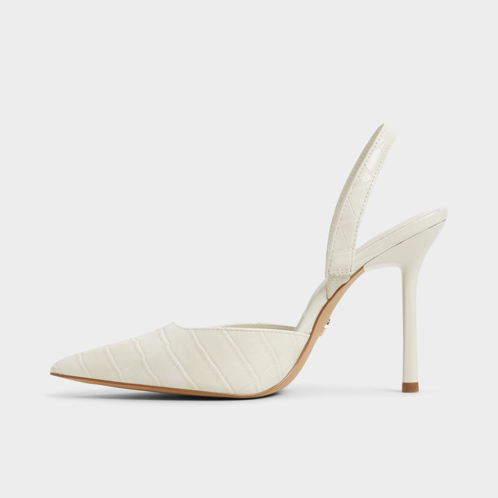 Aldo | Berolden Other White Women's Slingbacks - Slingback heel, Stiletto heel