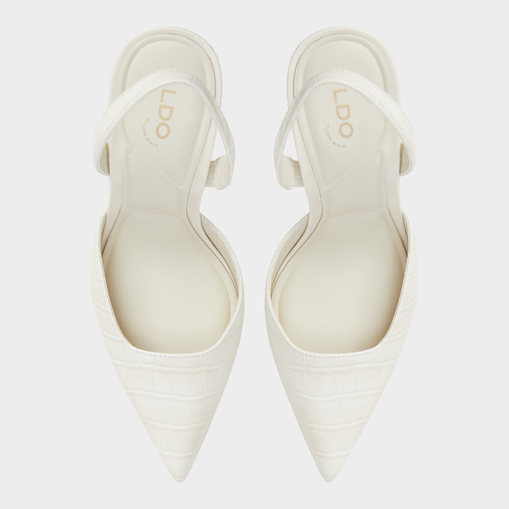 Aldo | Berolden Other White Women's Slingbacks - Slingback heel, Stiletto heel