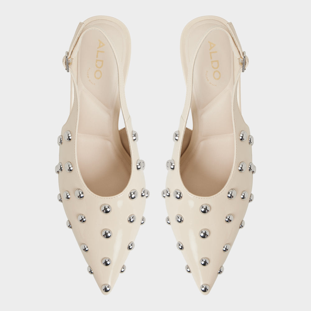 Aldo | Naiarah in Cream 14118390 - Slingback heel, Stiletto heel