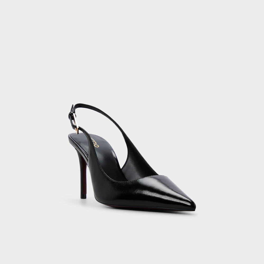 Aldo | Syliaa in Open Black - Slingback heel