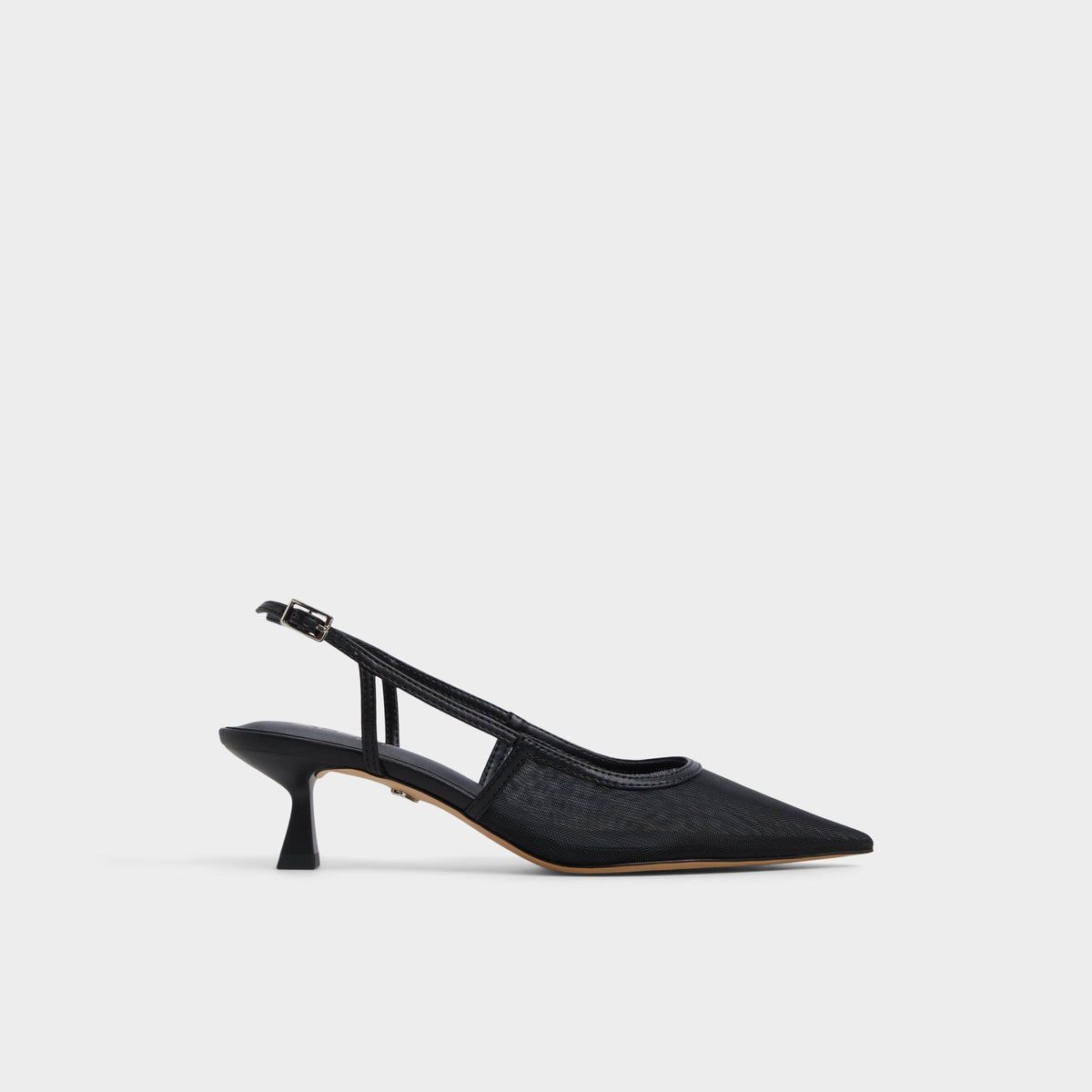 Aldo | Maxina Black Women's Kitten heels - Slingback heel, Kitten heel