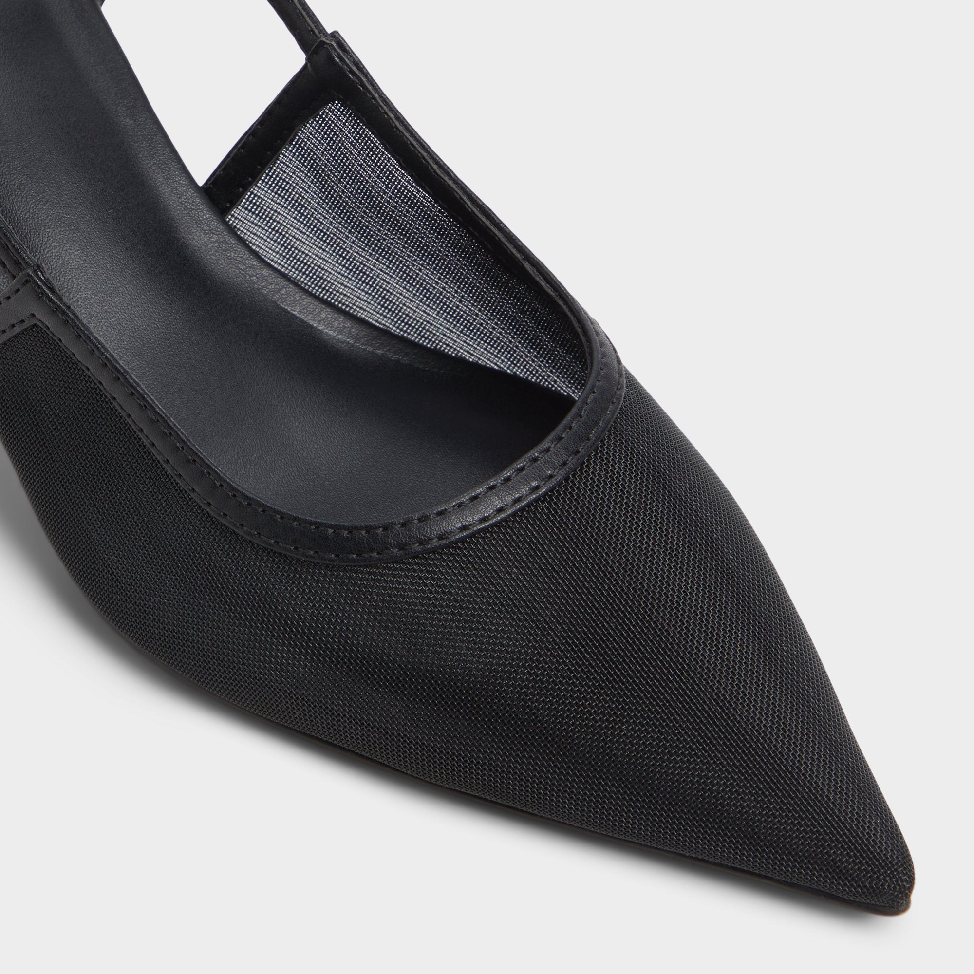 Aldo | Maxina Black Women's Kitten heels - Slingback heel, Kitten heel