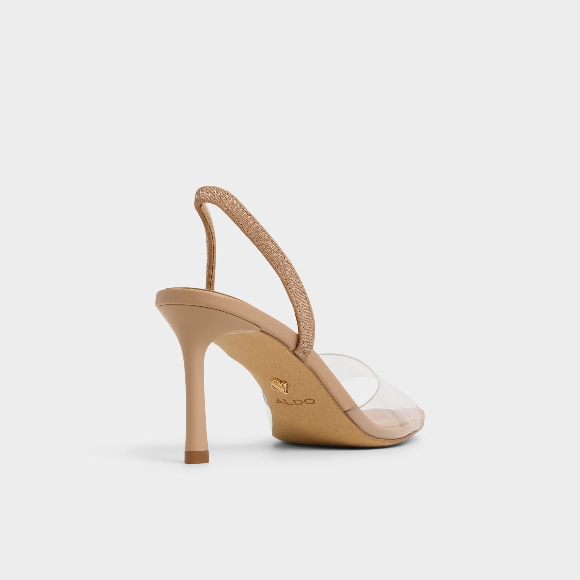 Aldo | Andyana Beige Women's Strappy sandals - Slingback heeled sandal, Stiletto heel