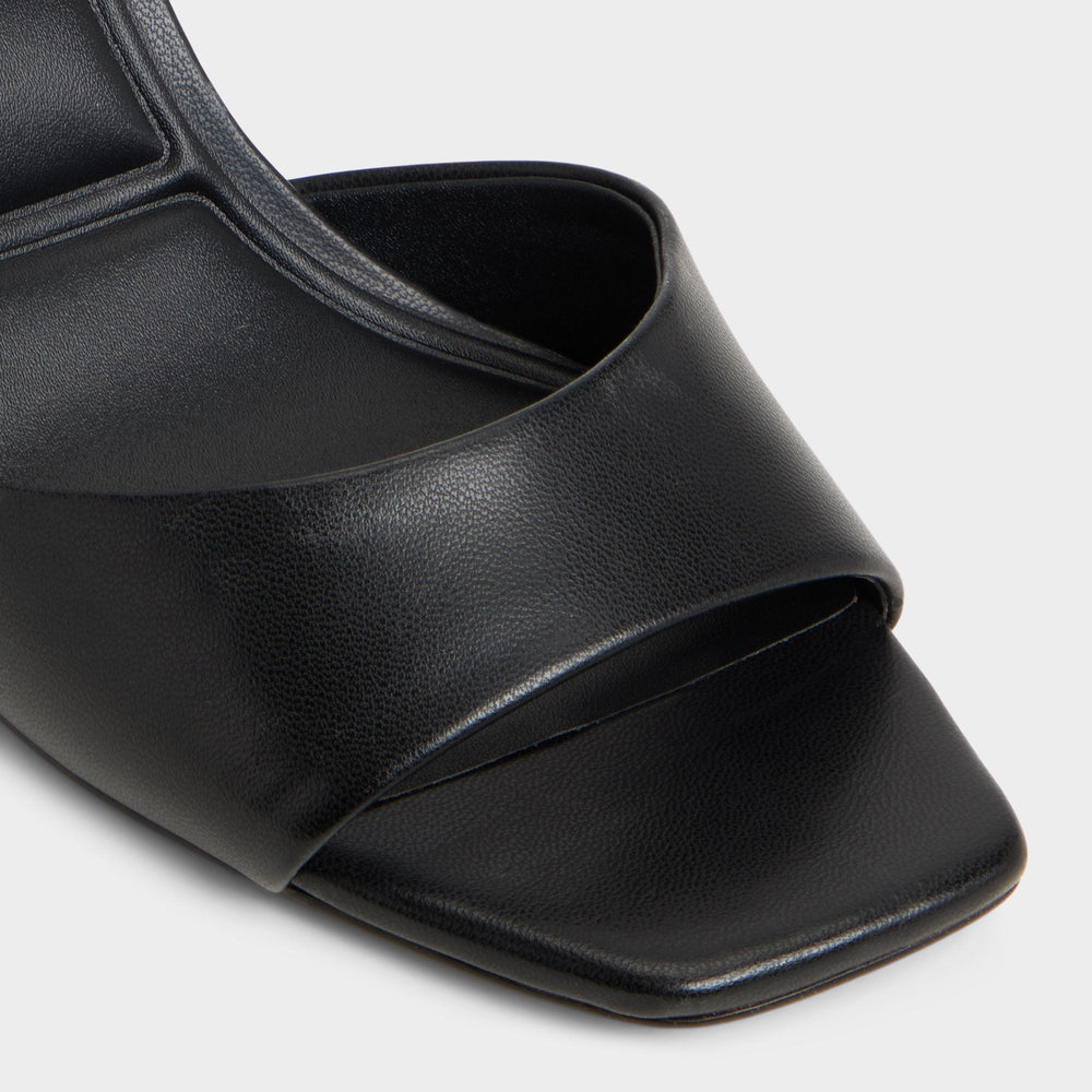 Aldo | Andya Black Women's Strappy sandals - Slingback heeled sandal, Stiletto heel