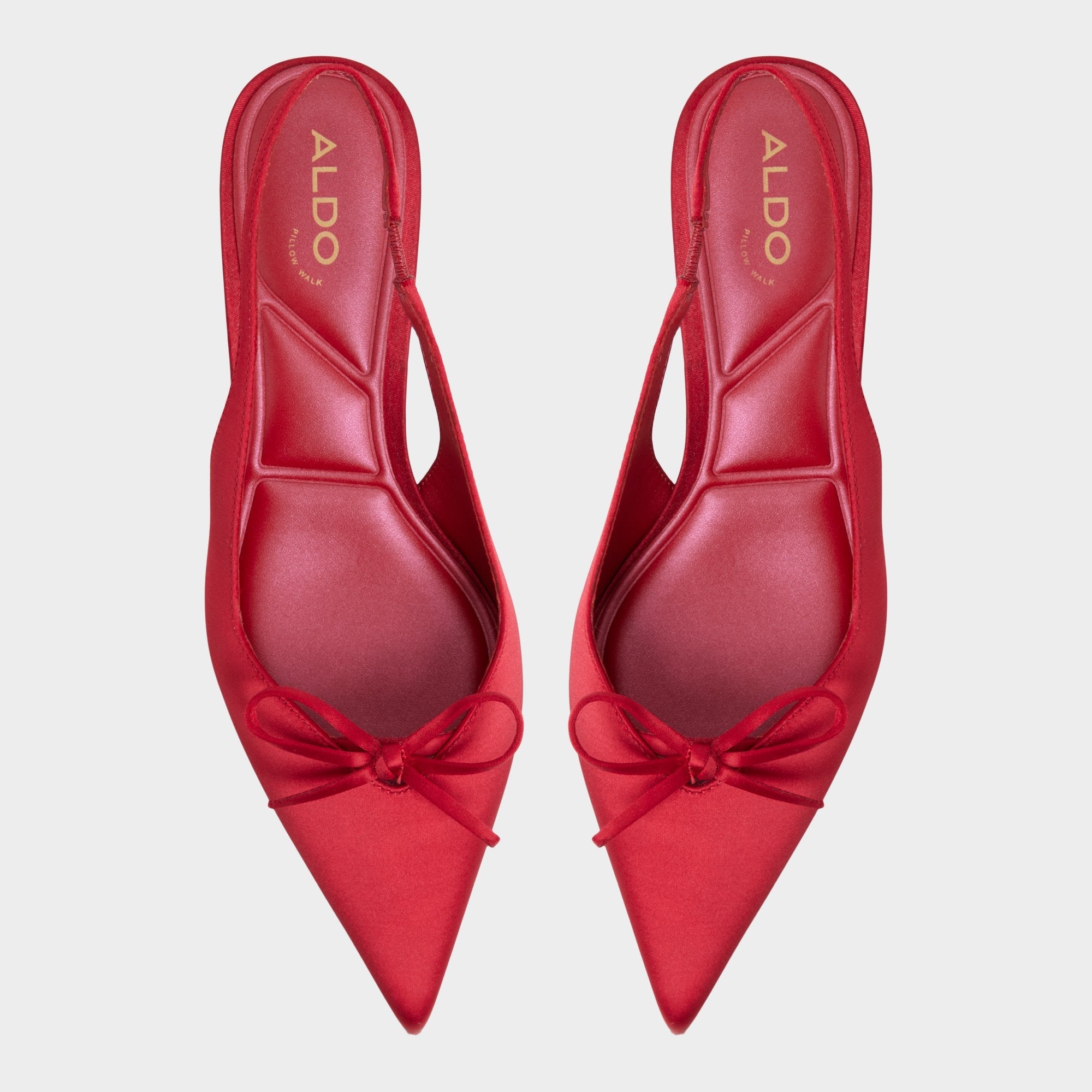 Aldo | Azizza in Dark Red - Slingback heel, Kitten heel