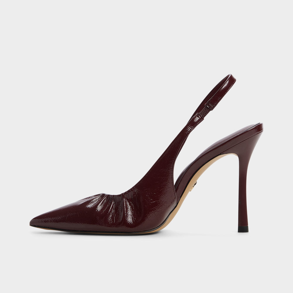 Aldo | Mystie Bordo Women's Slingbacks - Slingback heel, Stiletto heel