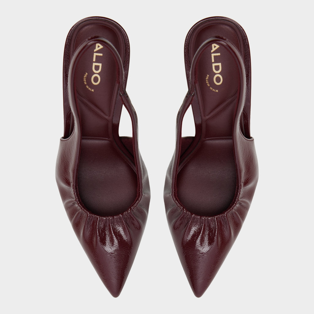 Aldo | Mystie Bordo Women's Slingbacks - Slingback heel, Stiletto heel