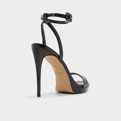 Aldo | Katelina Black Women's Heeled sandals - Strappy heeled sandal, Stiletto platform