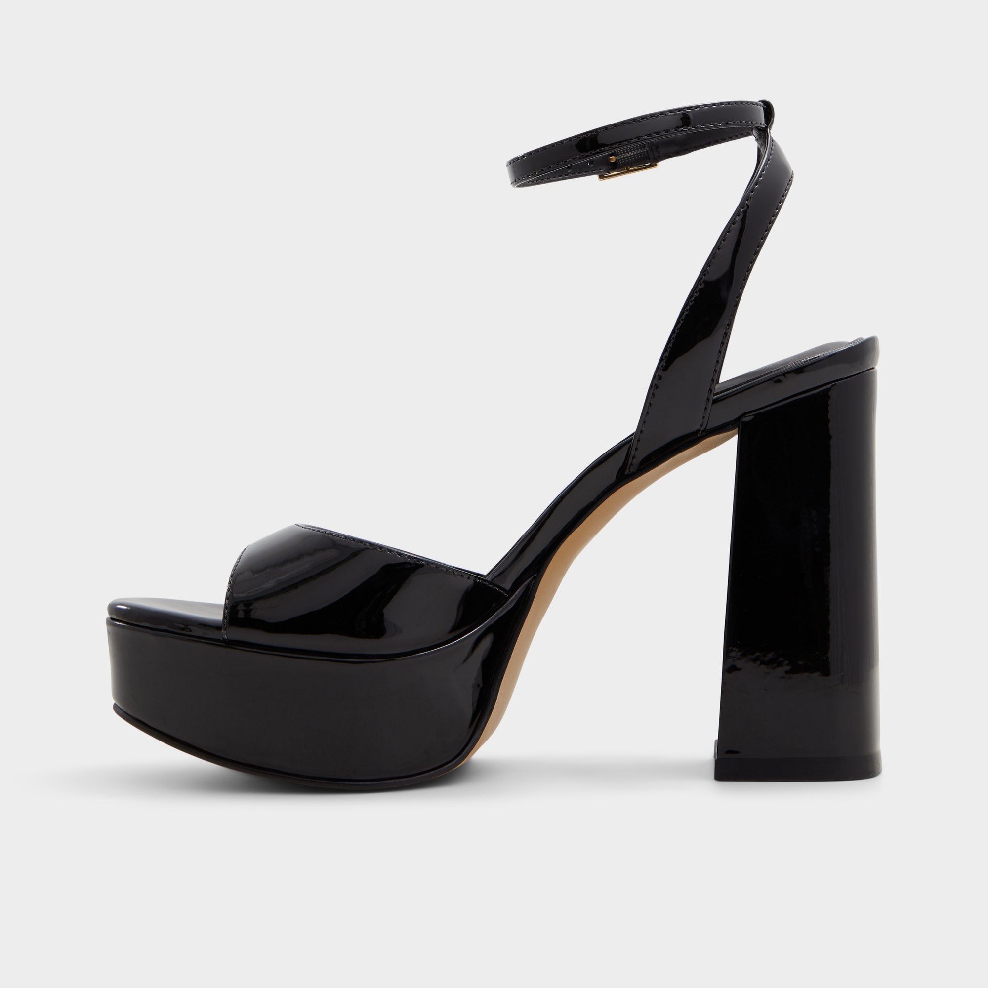 Aldo | Valoria Black Women's Platform sandals - Strappy heeled sandal, Platform