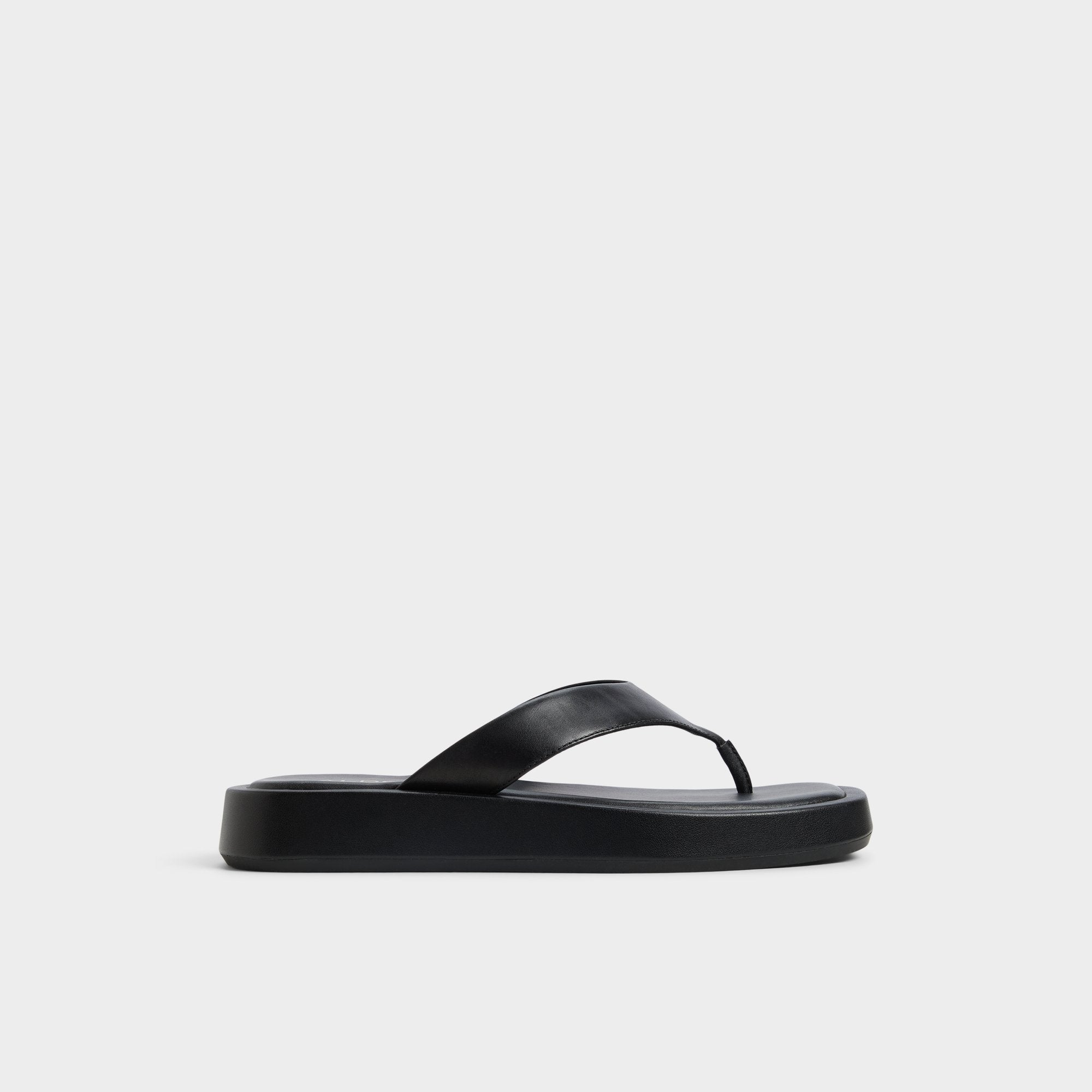 Aldo | Grettle Black Women's Flats - Flip flop, Flatform