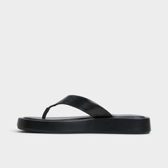 Aldo | Grettle Black Women's Flats - Flip flop, Flatform