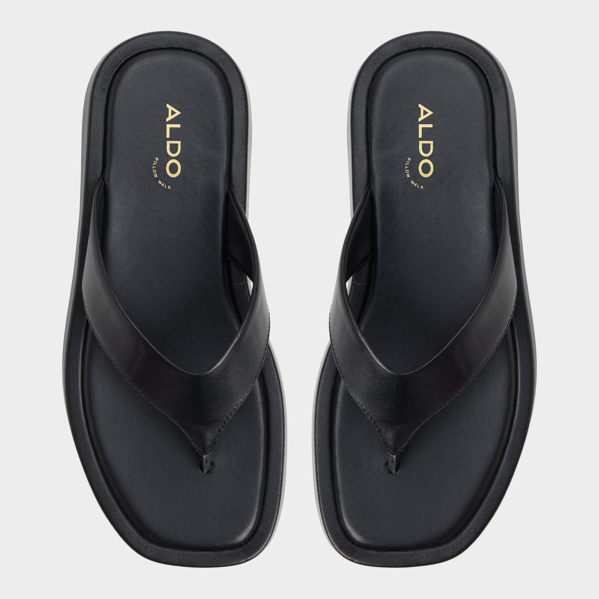 Aldo | Grettle Black Women's Flats - Flip flop, Flatform