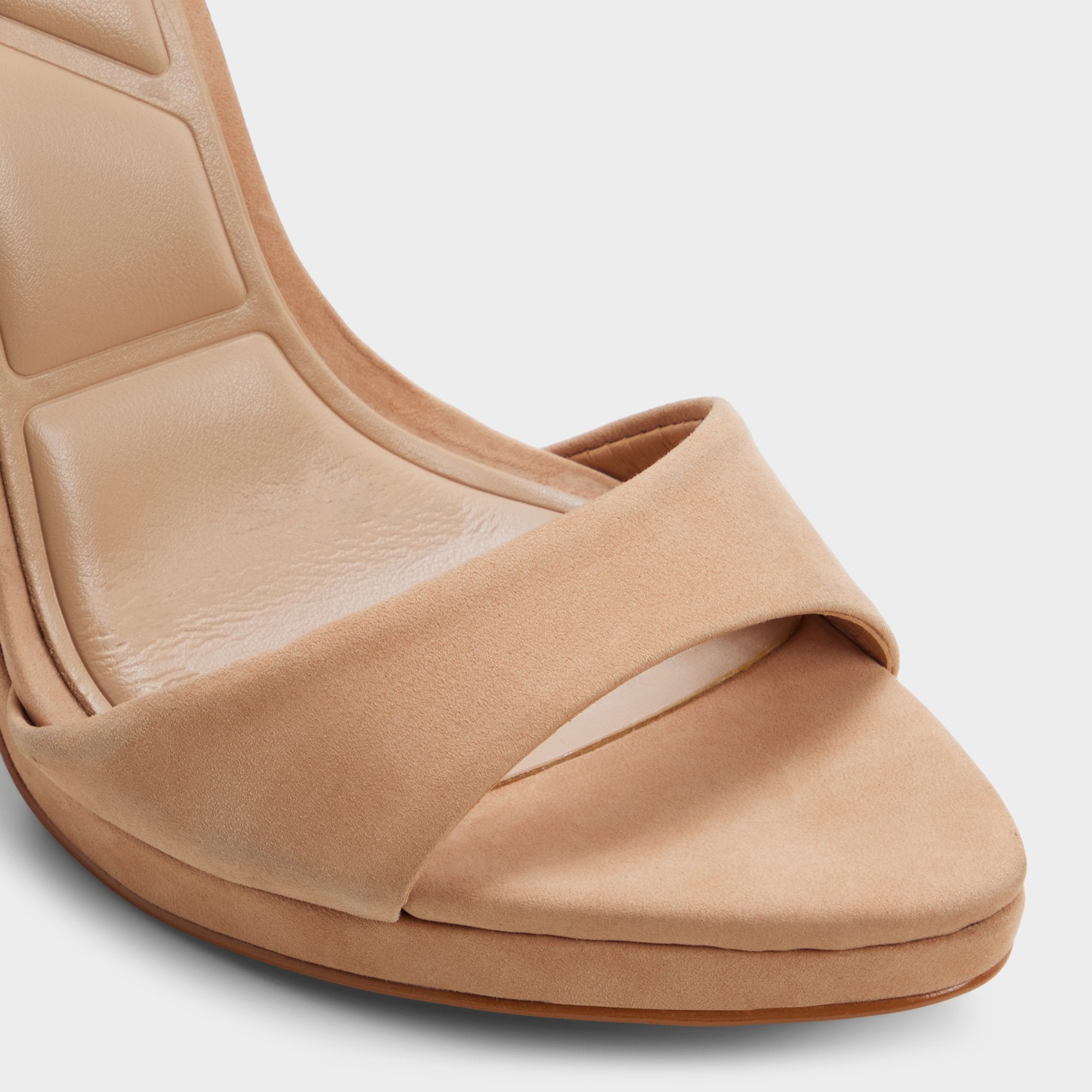 Aldo | Ivette in Medium Beige - Strappy heeled sandal, Platform