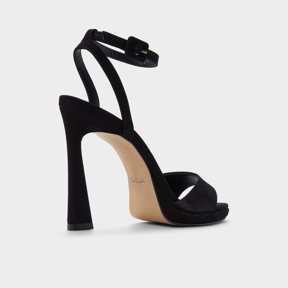 Aldo | Ivette in Black - Heeled sandal, Platform