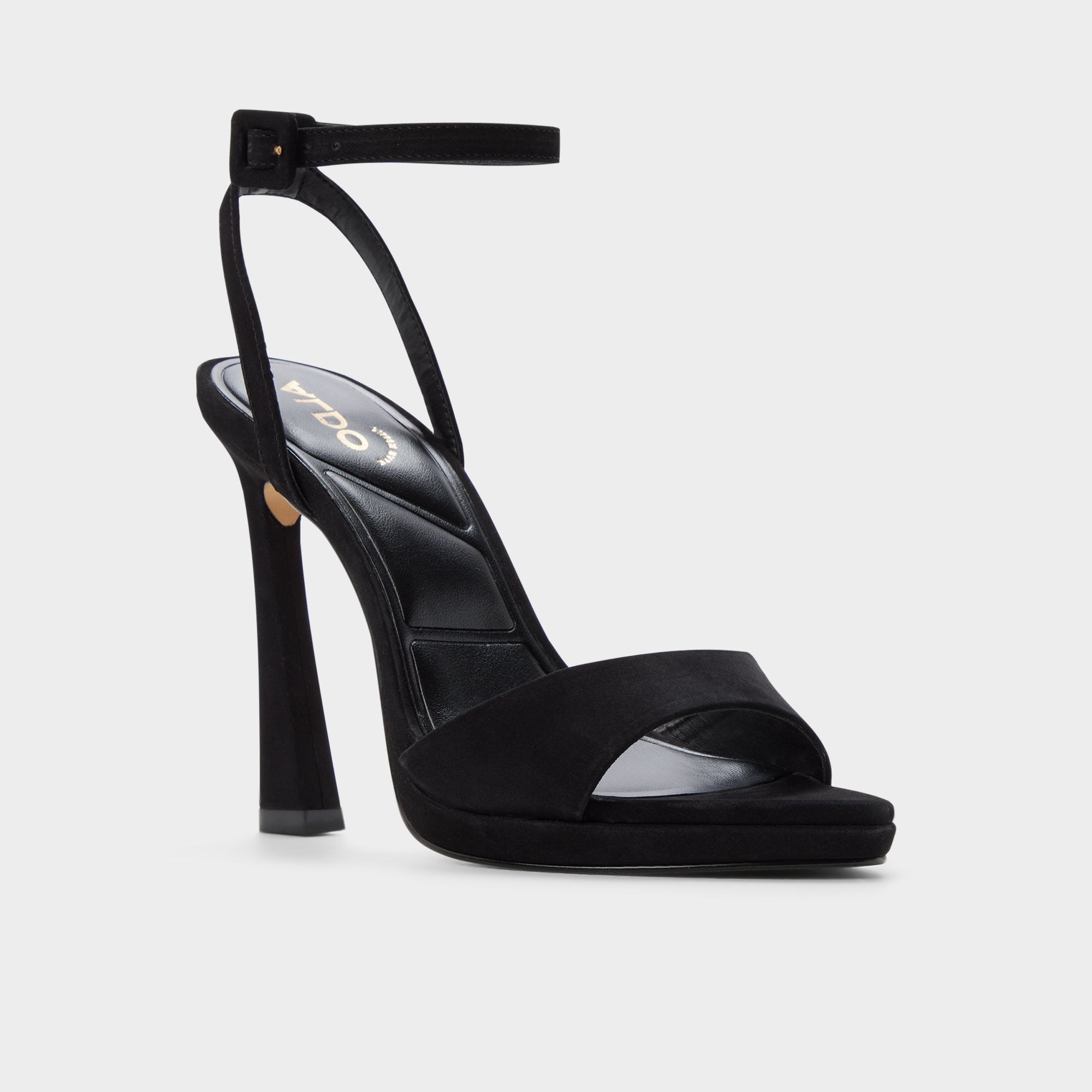 Aldo | Ivette in Black - Heeled sandal, Platform