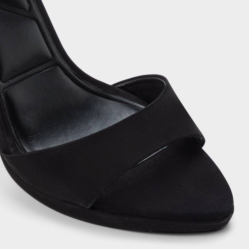 Aldo | Ivette in Black - Heeled sandal, Platform