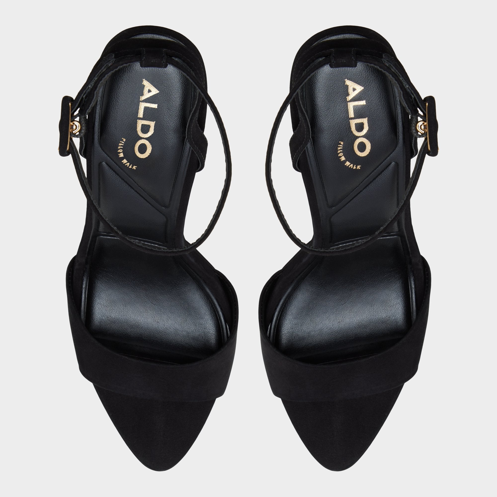 Aldo | Ivette in Black - Heeled sandal, Platform