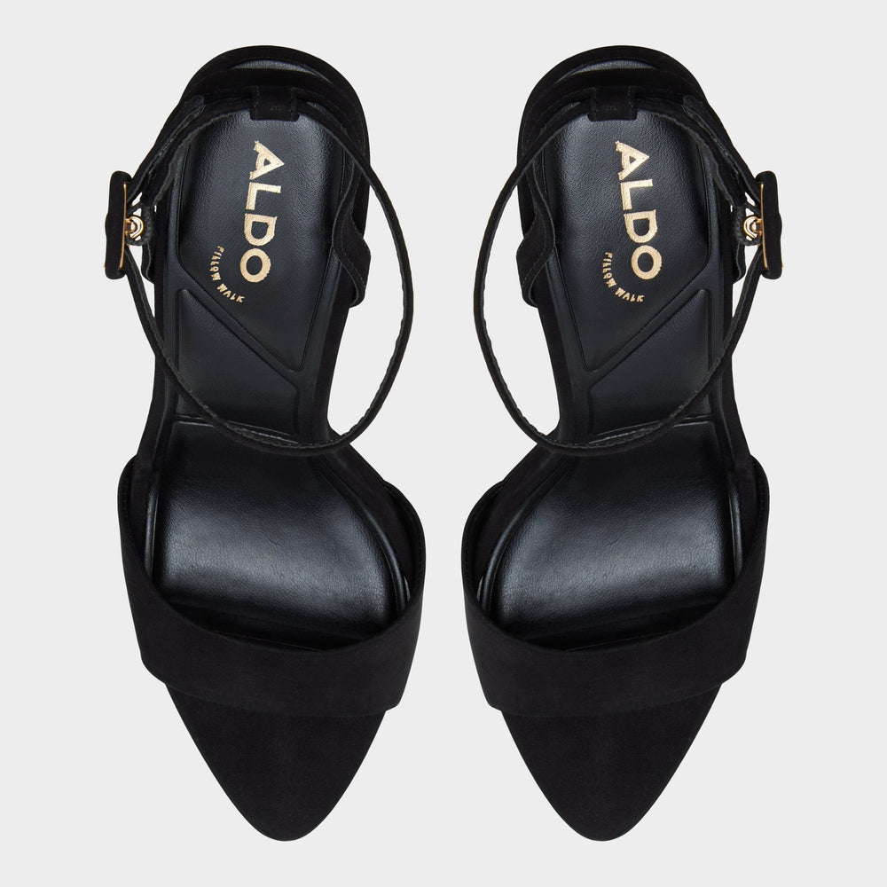 Aldo | Ivette in Black - Heeled sandal, Platform