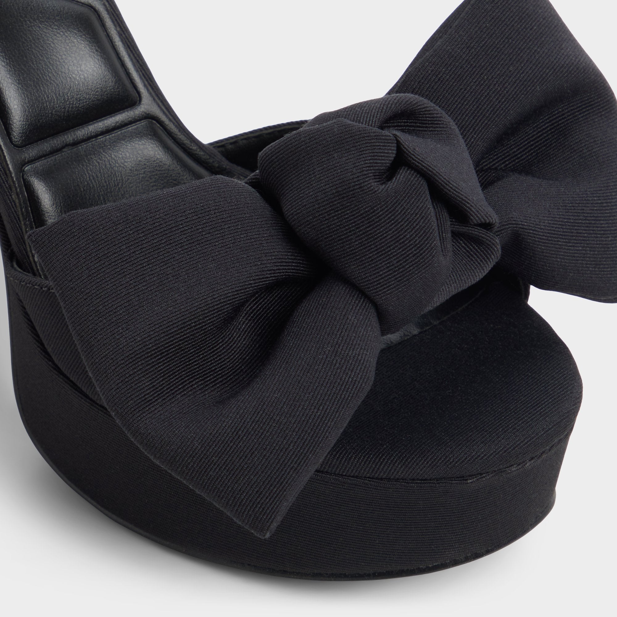 Aldo | Luscious in Black 14154112 - Strappy heeled sandal, Platform