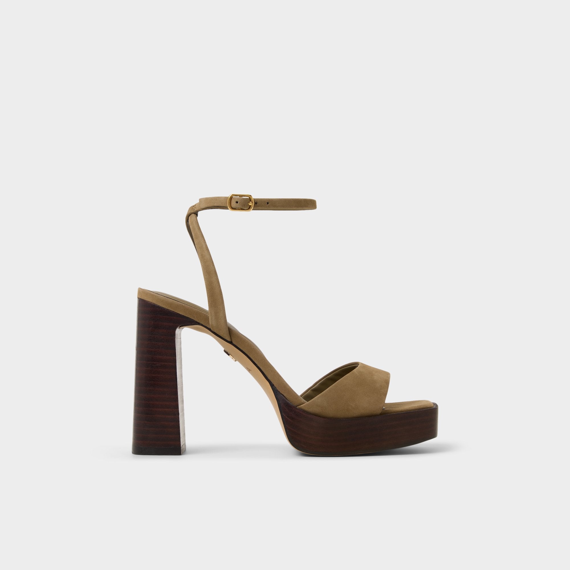 Aldo | Lothon in Other Green - Strappy heeled sandal, Platform
