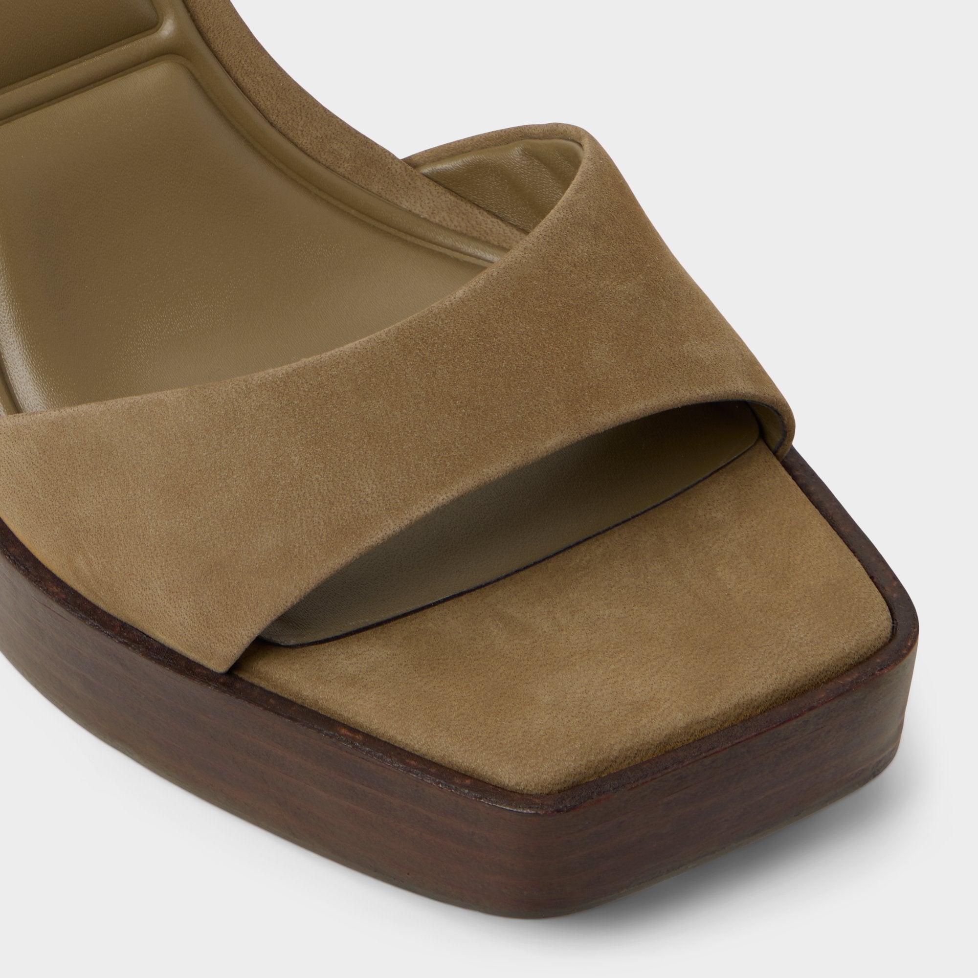 Aldo | Lothon in Other Green - Strappy heeled sandal, Platform