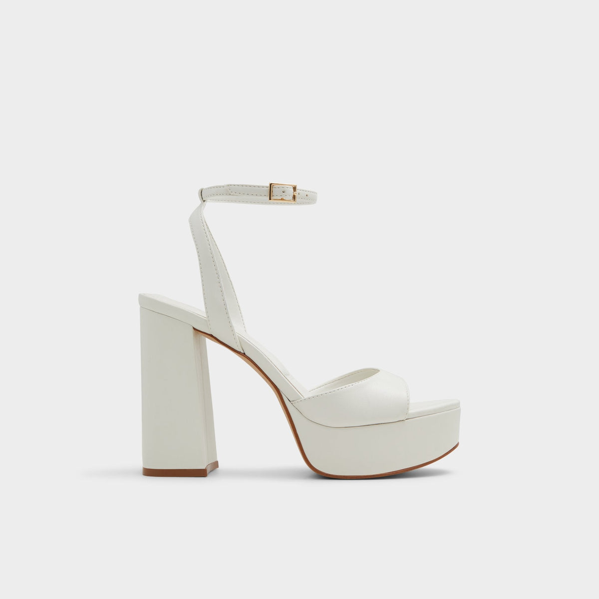 Aldo | Valoria White Women's Platform sandals - Strappy heeled sandal