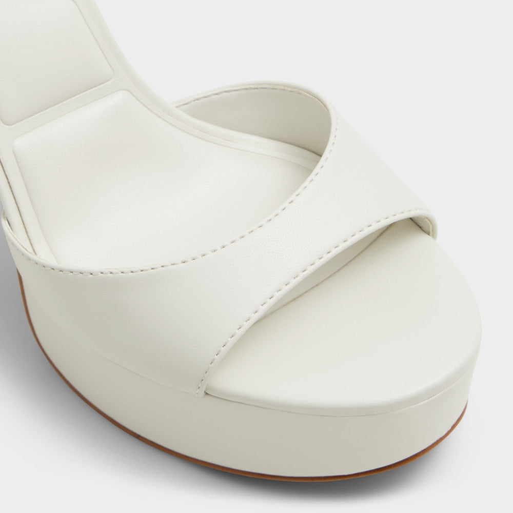 Aldo | Valoria White Women's Platform sandals - Strappy heeled sandal