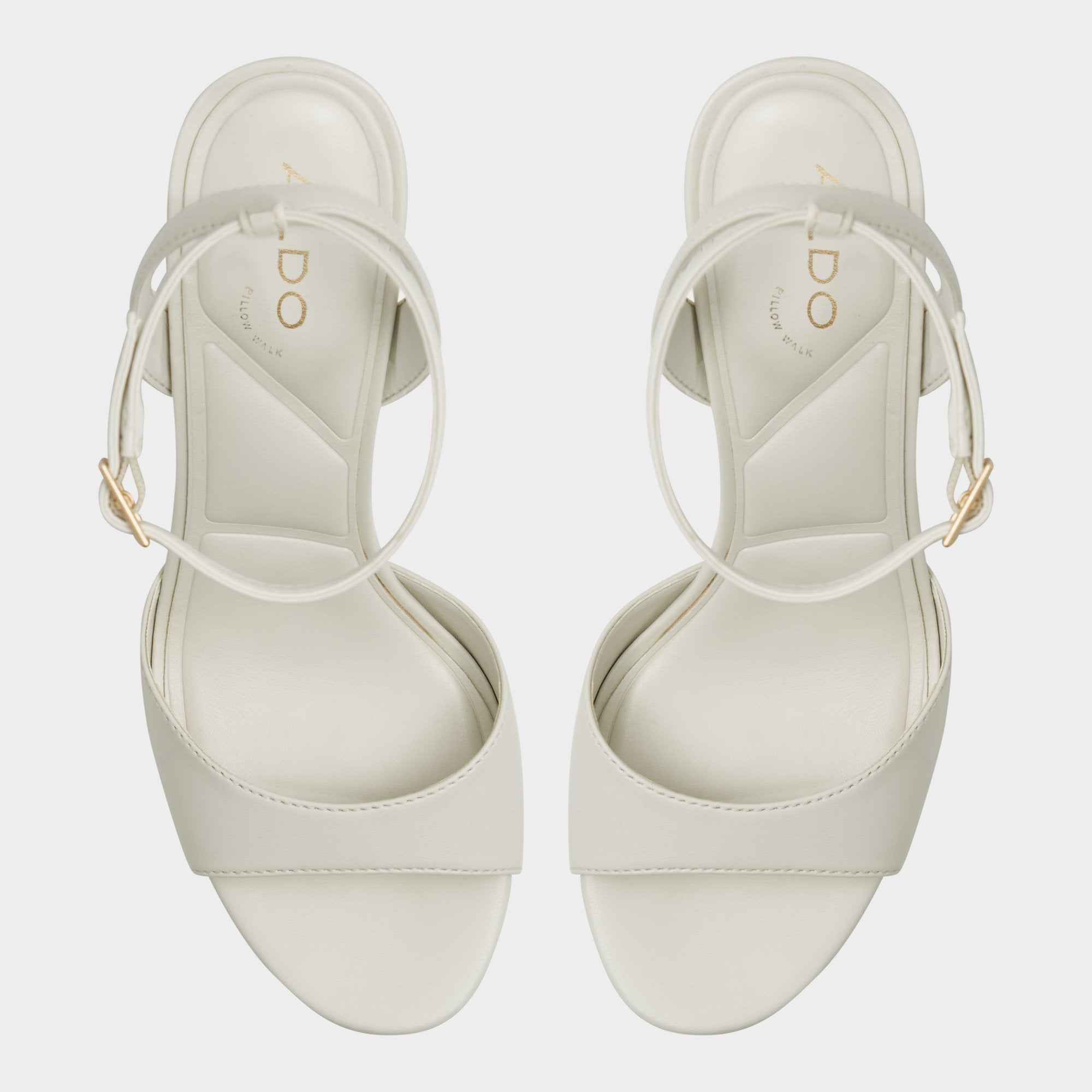 Aldo | Valoria White Women's Platform sandals - Strappy heeled sandal