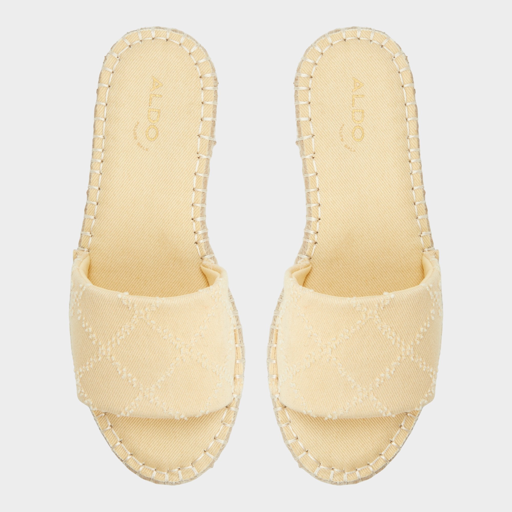 Aldo | Erireni Dark Yellow Women's Platform sandals - Slide sandal