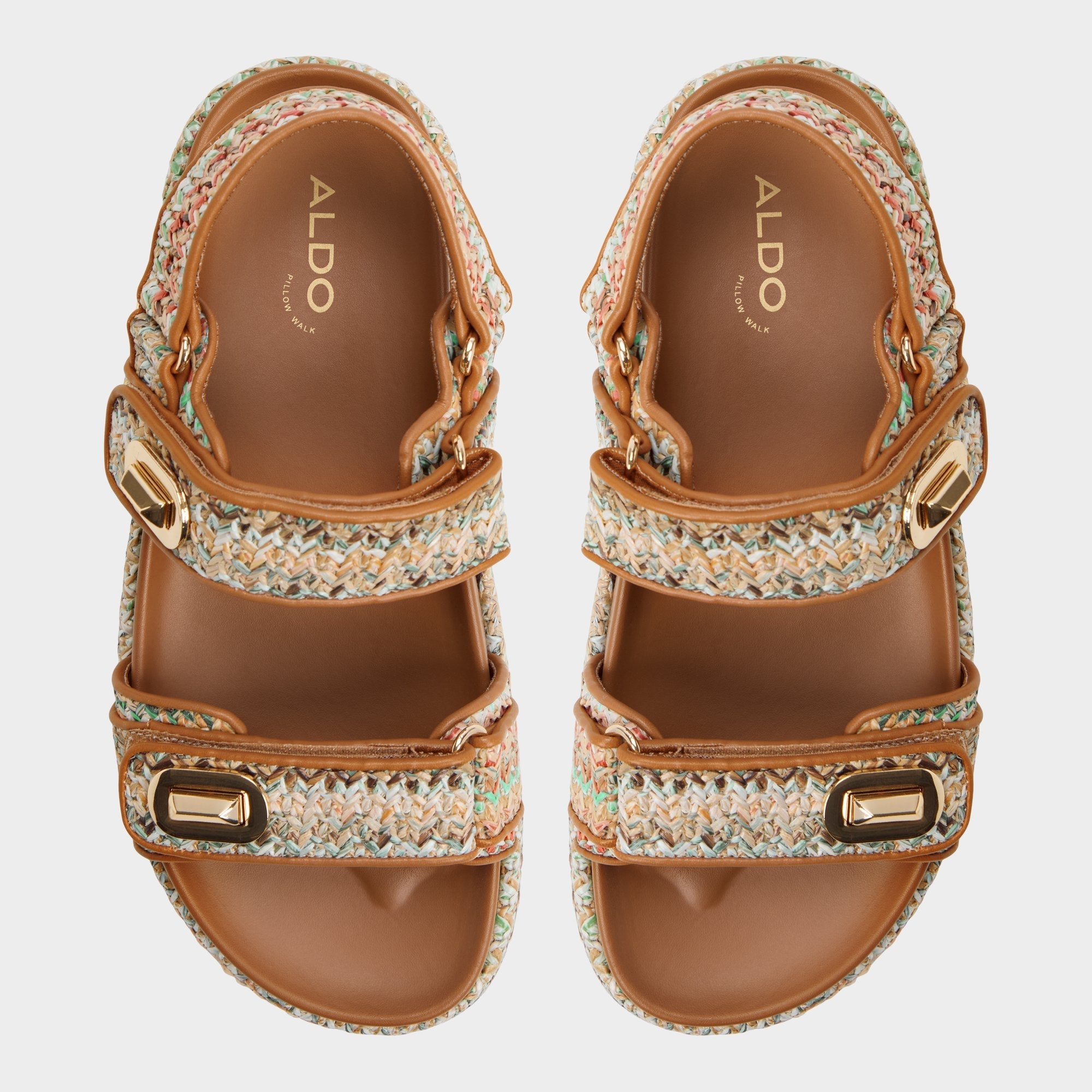 Aldo | Sunhaven Bright Multi Women's Platform sandals - Footbed sandal